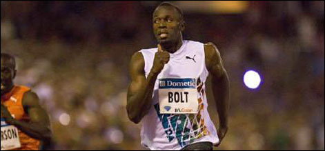 ڈائمنڈ لیگ ایتھلیٹکس: یوسین بولٹ نے200 میٹرز ریس جیت لی