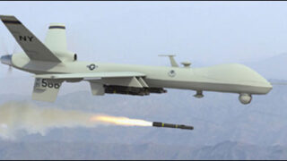 Dron attack