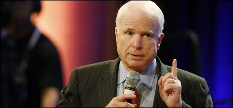 جان مکین کی صدر،وزیر اعظم اور آرمی چیف سے ملاقاتیں