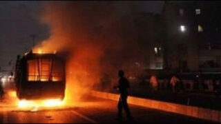 Karachi Busfire
