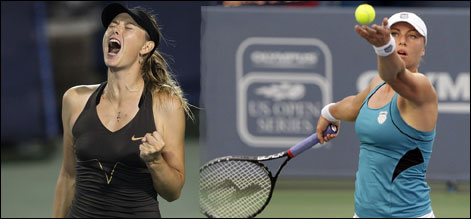 سنسناٹی ٹینس : فائنل میں ماریہ شراپووا اوریلیناینکووچ مدمقابل