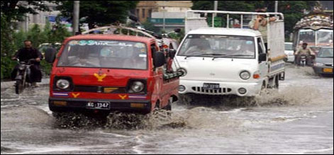Rain In karachi