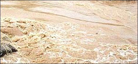 قصور : دریائے ستلج سے آج ستر ہزار کیوسک کا ریلہ گزرے گا