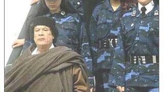 gaddafi bodyguards