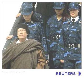 gaddafi bodyguards