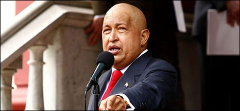 صرف قذافی حکومت کو تسلیم کریں گے، ہیوگو شاویز