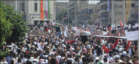 syria protest