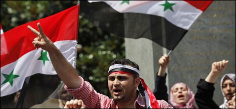 syria protest