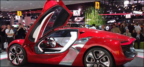 فرینکفرٹ میں برقی کاروں کی نمائش