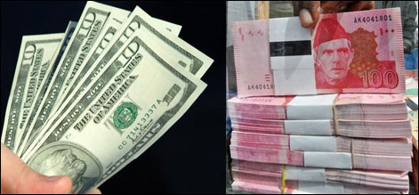 انٹربینک مارکیٹ:روپے کے مقابلے میں ڈالر کی قدر میں کمی
