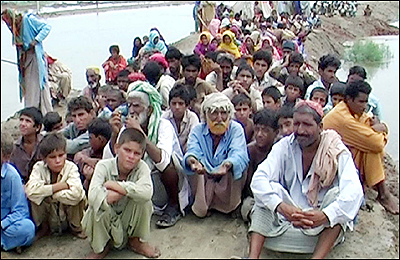 اندرون سندھ بارش تھم گئی، متاثرین اب بھی امداد کے منتظر