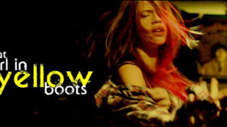 yellow boots