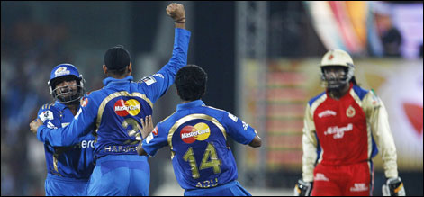 ممبئی انڈینزچیمپئنز کی چیمپئن بن گئی،فائنل میں بنگلورناکام