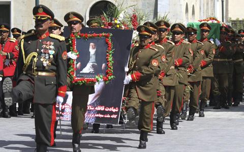 پروفیسر ربانی کے قتل سے متعلق افغان دعوؤں کی تردید