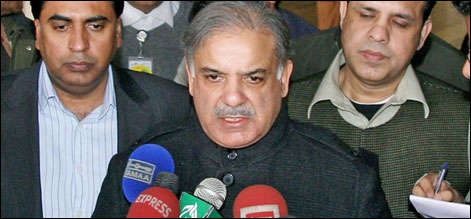 ملک کو علی بابا چالیس چور کا ٹولا لوٹ رہا ہے۔ شہباز