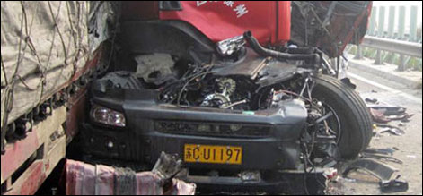 china accident