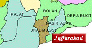 جعفرآباد: تاجر کے بیٹے کے اغواء کے خلاف احتجاج
