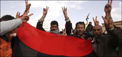 لیبیا ، عبوری کونسل کا 42سالہ آمریت کے خاتمے کااعلان