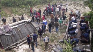 nepal bus crash