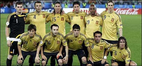 فٹ بال: اسپین کی ٹیم بدستور پہلے نمبر پر