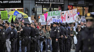 us protest