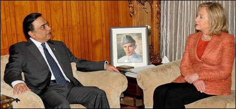 zardari clinton