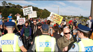 Protest auckland