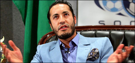 نائجر نے قذافی کے بیٹے سعدی کو سیاسی پناہ دے دی