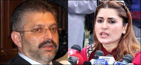 شرجیل میمن کا استعفیٰ منظور، شازیہ مری وزیر اطلاعات سندھ مقرر