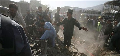 afghanistan blast