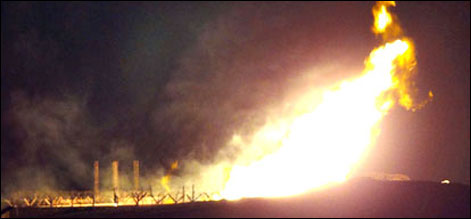 cairo Pipeline blast