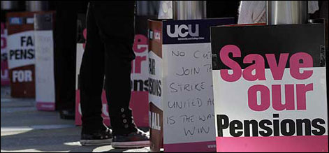 لندن: برطانیہ میں پینشن اصلاحات کے خلاف آج ہڑتال