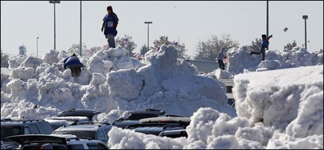 snow fall