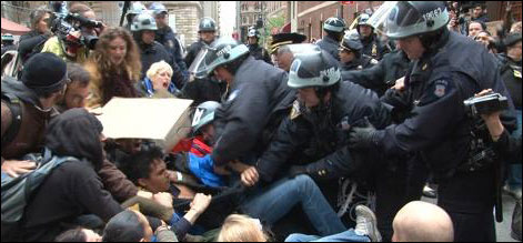 wall street protest