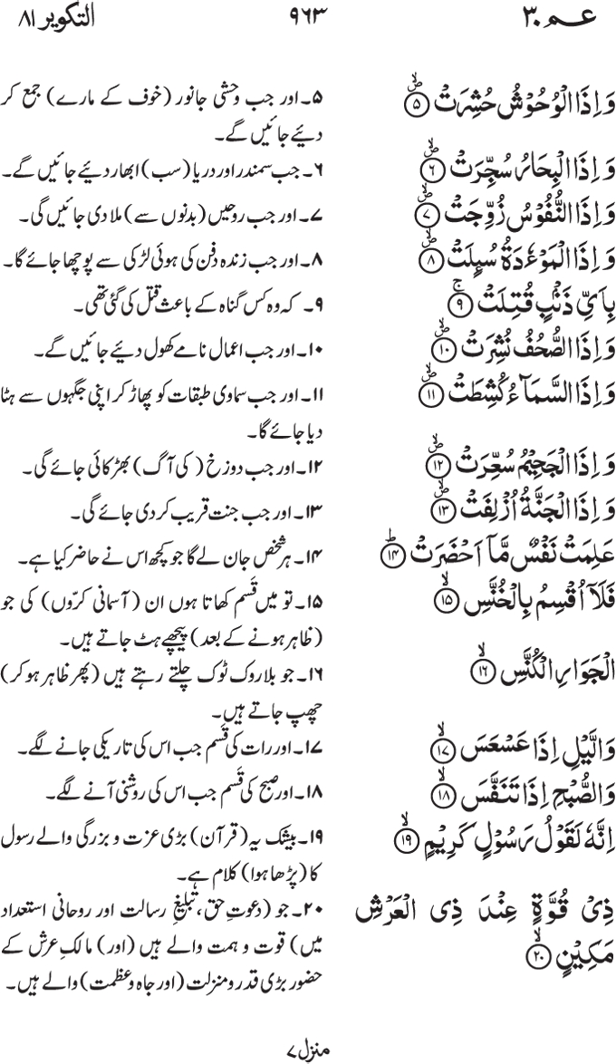 81-Surah Al Takwer 02 81-Surah Al Takwer 02