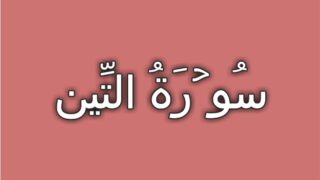 95-Surah At Tin
