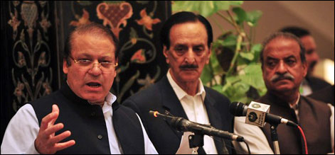 نوازشریف کی کراچی آمد، سیاسی رہنماوں سے ملاقاتیں متوقع