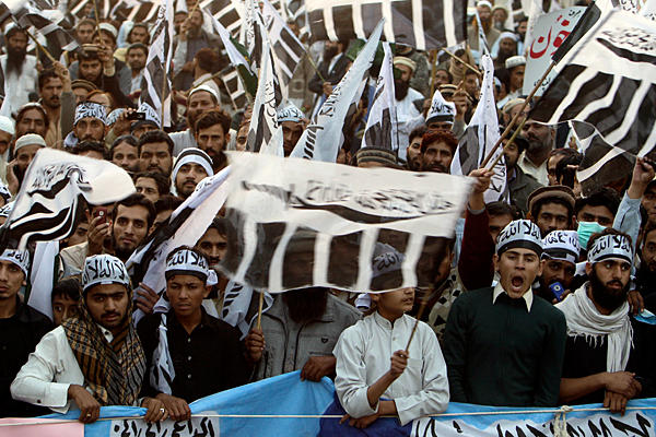 Pakistan Nato rally
