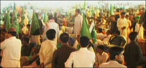 لاڑکانہ : ن لیگ کے کارکن نے خود کو آگ لگالی