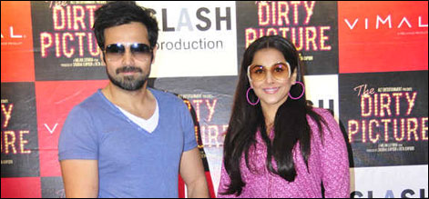 ڈرٹی پکچر کامیاب، ودیا بالن اور عمران ہاشمی کی لاٹری نکل آئی