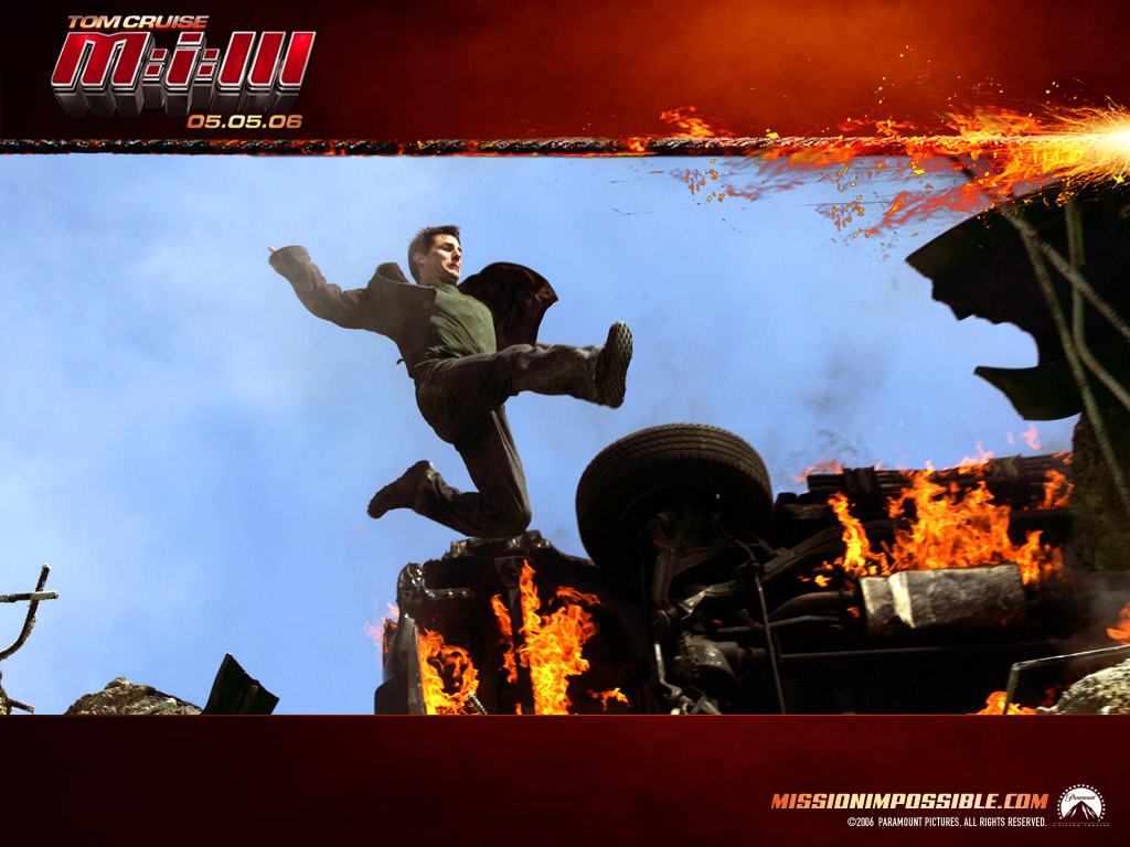 Tom Cruise in Mission Impossible4