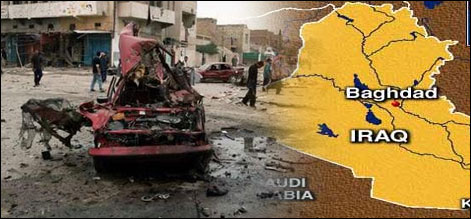 بغداد بم دھماکہ، ایک بچہ ہلاک دس زخمی