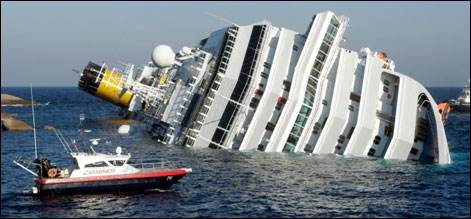 اٹلی: مسافر بردار جہاز ڈوبنے سے3ہلاک، سیکڑوں لاپتہ