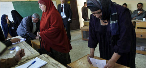 egypt polling