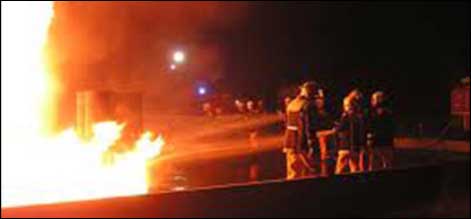 karachi fire
