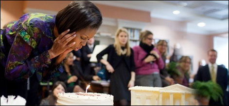 امریکی خاتون اول مشل اوباما کی 48ویں سالگرہ