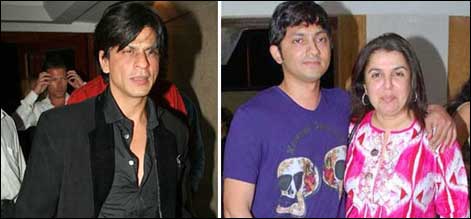 شاہ رخ خان نےفرح خان کے شوہر کو تھپڑ ماردیا