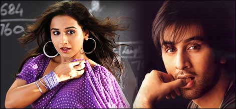 ودیا بالن، رنبیر کپور نے بہترین اداکار کے ایوارڈز لوٹ لئے