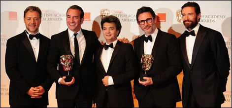 بافٹاایوارڈز کا میلہ فلم دی آرٹسٹ نے لوٹ لیا