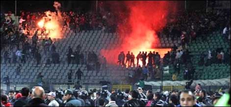 مصر: فٹبال میچ کے دوران ہنگامہ آرائی ، 73 افراد ہلاک